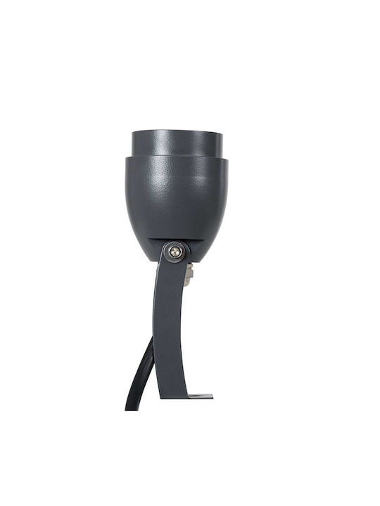 GloboStar GloboStar Außenstehlampen Projektor LED 3W mit Warmes Weiß IP67 Graue