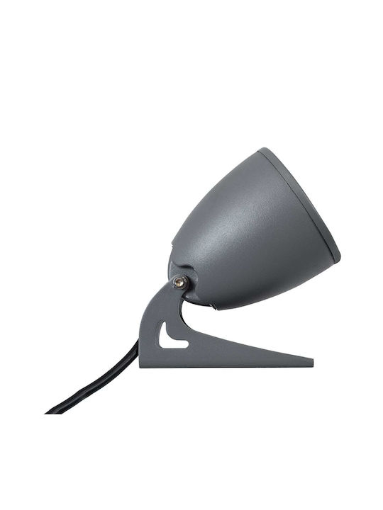 GloboStar Treelight Proiector LED Pentru Exterior 12W Cu Lumină Alb Natural IP67 Gri