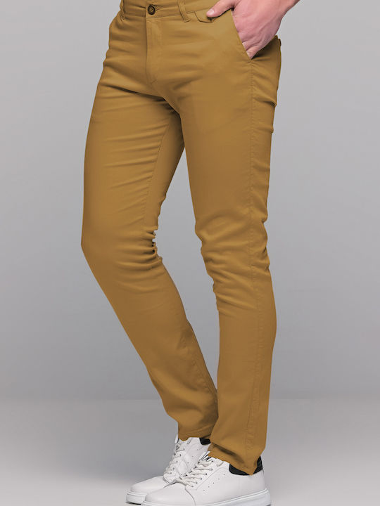 Ben Tailor Pantaloni pentru bărbați Chino Tabac Brown