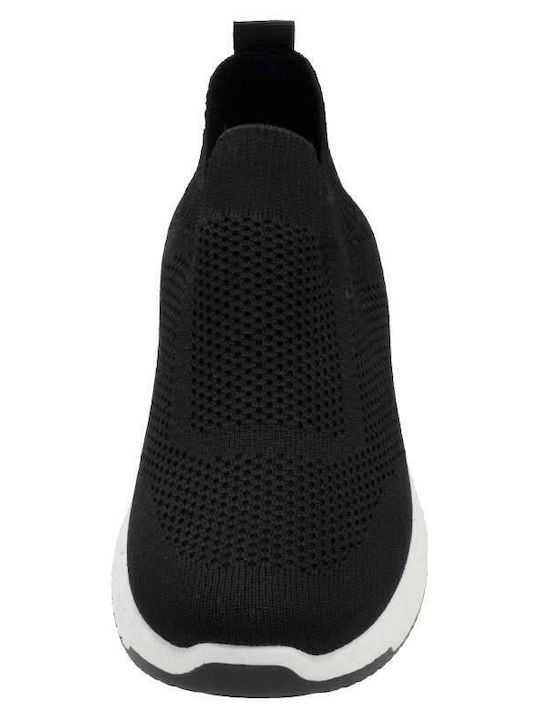 106/0225-3 Γυναικεία Sneakers Μαύρα