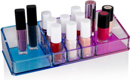 Touch Of Beauty Touch Of Beauty Kosmetikorganisator mit 11 Fächern Bunt 22,5x9x5cm