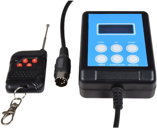 QTX Sound QTFX-LBF1 Μηχανή Καπνού LED 900W με Ενσύρματο Χειριστήριο και Δυνατότητα Σύνδεσης με Κονσόλα Φωτισμού