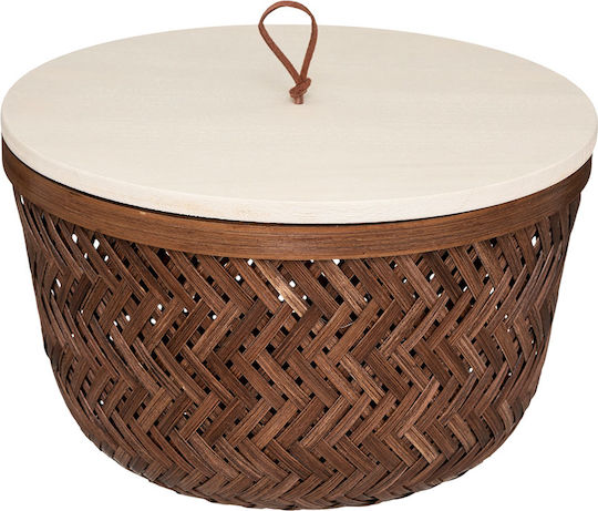Atmosphera Set Cutii Decorative Lemnoase 2buc