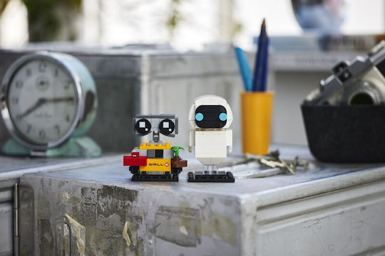 LEGO Brick Headz Eve & Wall-E За 10+ Години 155 Бройки