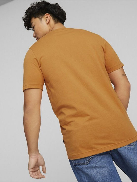 PUMA T-shirt Καφέ