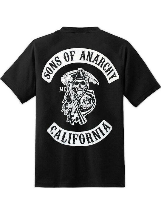 Pegasus Samcro Men of Mayhem Tricou Fii de Anarhie Negru PEG00010