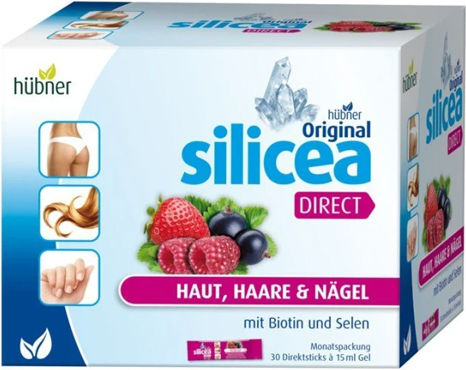 Hubner Original Silicea Direct Special Food Supplement 30 x 15ml Red Berry