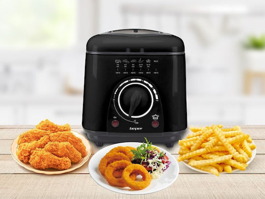 Beper P101FRI100 Friteuză 1lt Neagră