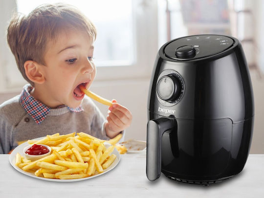 Beper Air Fryer 2lt Μαύρο P101FRI001