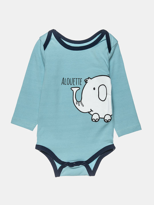 Alouette Set Body pentru Bebeluși Mânecă lungă cu Pantaloni Multicolor