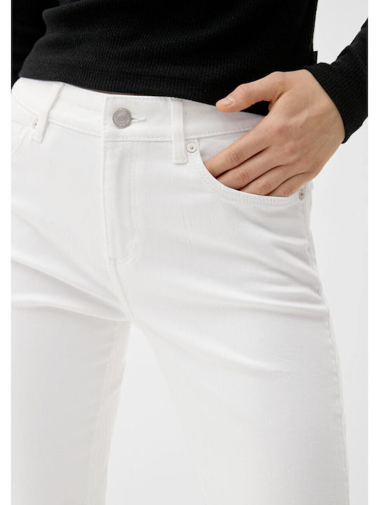 Γυναικείο Jean Παντελόνι σε Skinny Εφαρμογή Λευκό