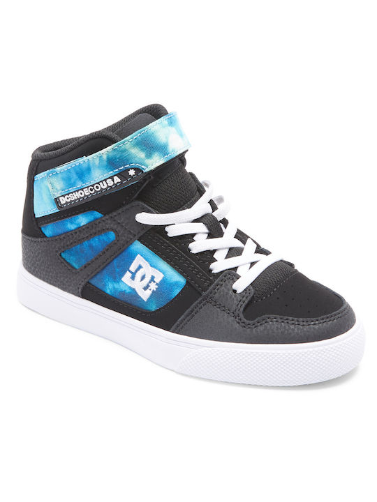 DC Kids Sneakers High Pure High-Top Ev Navy Blue