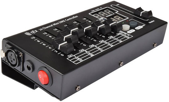 QTX Sound DMX Controller Κονσόλα Φωτισμού με 24 Κανάλια Ελέγχου