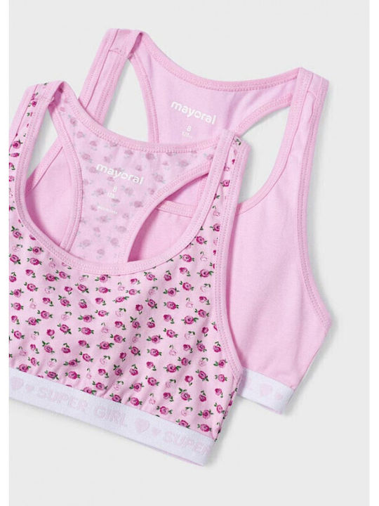 Mayoral Super Girl Set bustiere pentru copii Roz 2buc