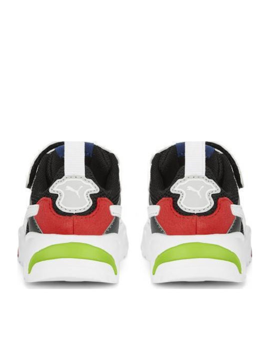 Trinity AC+ Inf Παιδικά Sneakers με Σκρατς Black / Puma White / Vapor Gray / Clyde Royal 390840-03