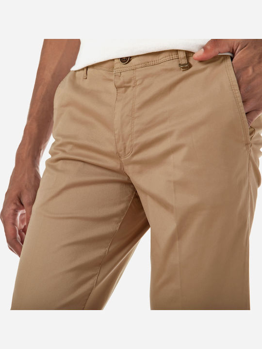 Trousers Chino Elastic Camel