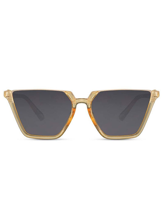 Solo-Solis Sonnenbrillen mit Gelb Rahmen und Schwarz Linse NDL2962