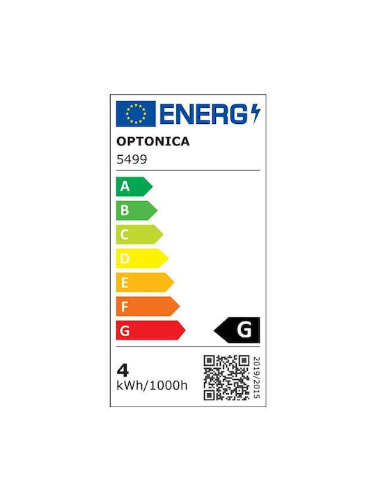 Optonica Единично LED Спот в Черен Цвят