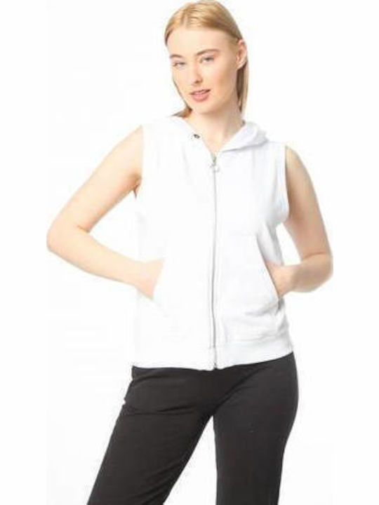 Sportliche Damenjacke Weiß