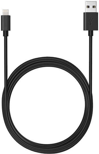 Ancus E44 USB-A to Lightning Cable Black 1m (34228)