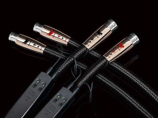 Audioquest Pegasus XLR male to XLR female 1m Cable (aq-pegxlr-1)