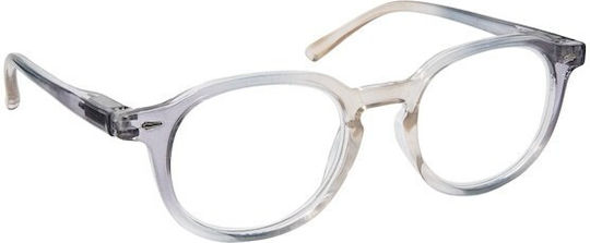 Eyelead E233 Reading Glasses +4.00 in Gray color E 233