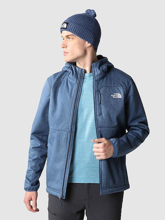 Quest Hooded Geci Barbat ΧiemiΧaΤiكo Softshell Waterproof şi cu Protecție Împotriva Vântului Bălțată