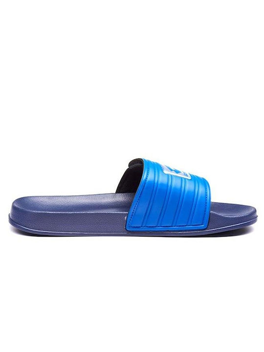 Lotto Men's Slides Skydiver Blue / Silver Metal