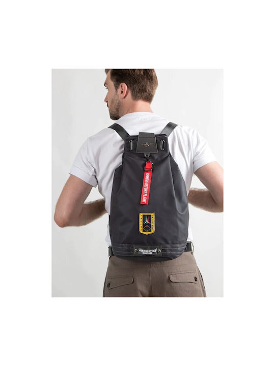 Aeronautica Militare Backpack Carbon Aeronautica Militare Backpack Carbon