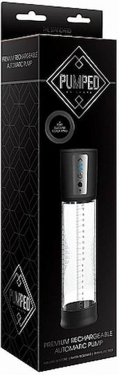 Shots Premium Rechargeable Automatic Pump Τρόμπα Πέους Transparent