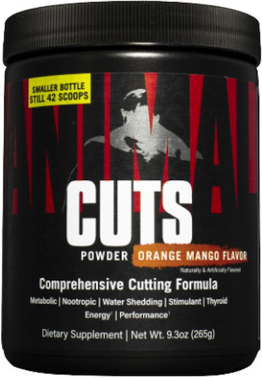 Animal Animal Cuts with Carnitine and Flavor Blue Ice Pop 248gr