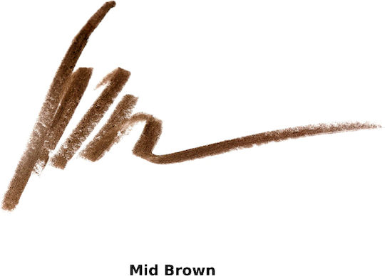 MUA Brow Define Eyebrow Pencil With Blending Brush Pencil for Eyebrows Mid Brown