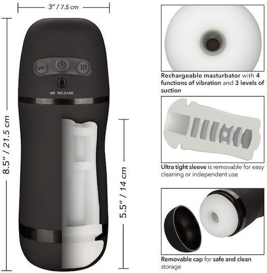 Calexotics Optimum Power Masturbator με Δόνηση