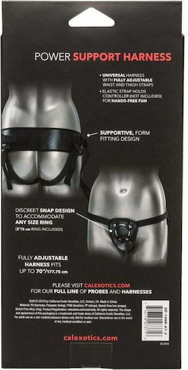 Calexotics Universal Love Rider Power Support Harness Harness in Black Color