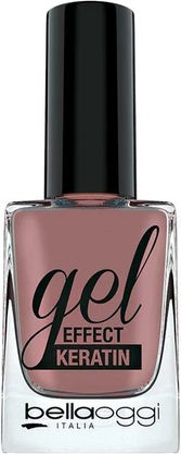 Bellaoggi Gel Effect Keratin Glossy Nagellack Lang anhaltende 201 Nude Petal 10ml