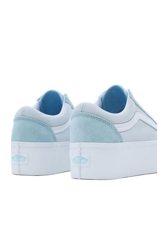 Old Skool Stackform Flatforms Sneakers Color Block Blue