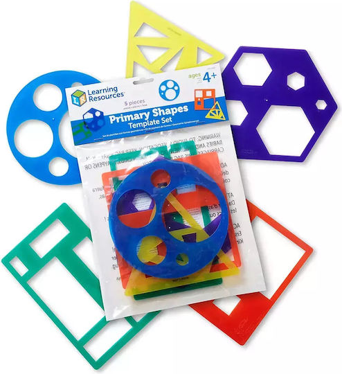 Learning Resources Σετ Σχεδίασης Σχημάτων Εκπαιδευτικό Παιχνίδι Γνώσεων για 4+ Ετών