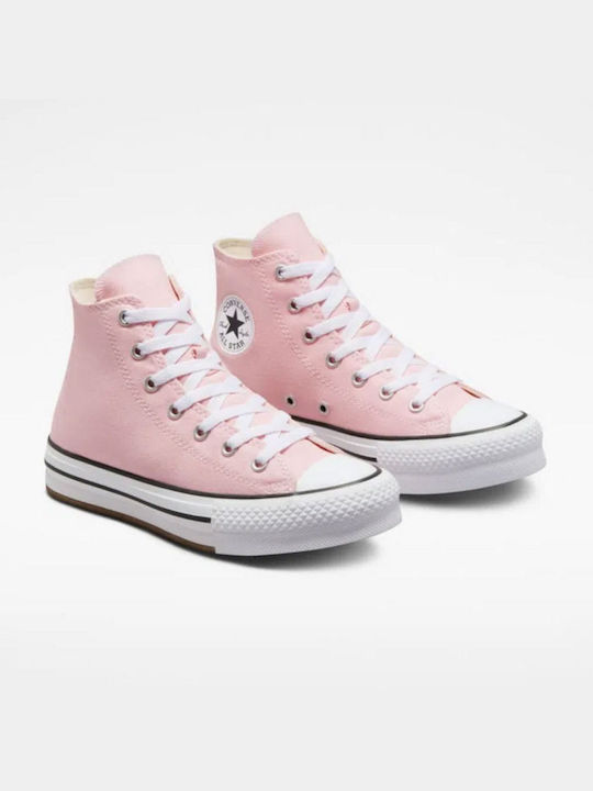 Converse Παιδικά Sneakers High Eva Lift για Κορίτσι Ροζ