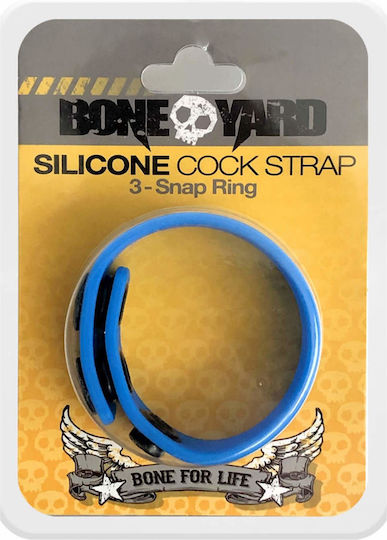 Boneyard Cock Strap Пръстен Петел Силикон Blue