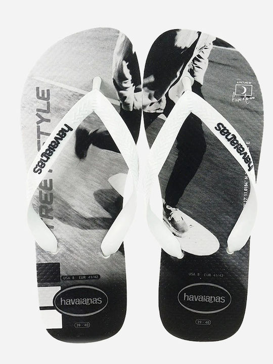 Hype Men's Flip Flops White
