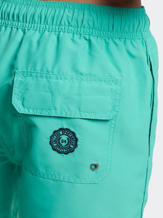 D2 Ovin Vintage Polo Men's Swimwear Shorts Turquoise