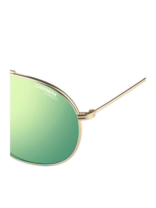 Carrera Carrerino Aviator Kids Sunglasses with Mirror Lenses Gold