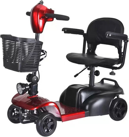 Promoting Medical PE0601C Αναπηρικό Αμαξίδιο Scooter Κόκκινο