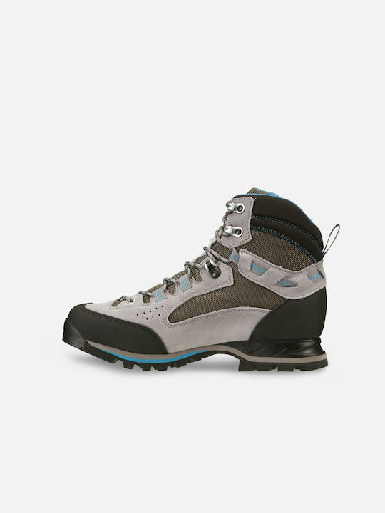 Garmont Rambler 2.0 GTX Women's Hiking Boots Waterproof with Gore-Tex Membrane Warm Grey / Aquablue