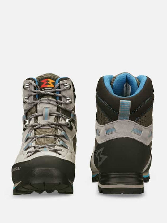 Garmont Rambler 2.0 GTX Γυναικεία Ορειβατικά Μποτάκια Αδιάβροχα με Μεμβράνη Gore-Tex Warm Grey / Aquablue