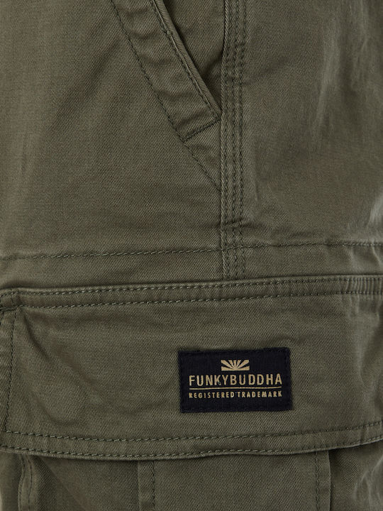 FBM007-00203 Men's Shorts Cargo Khaki