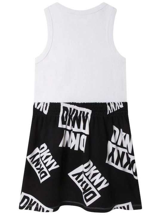 DKNY Kids Dress Sleeveless Black