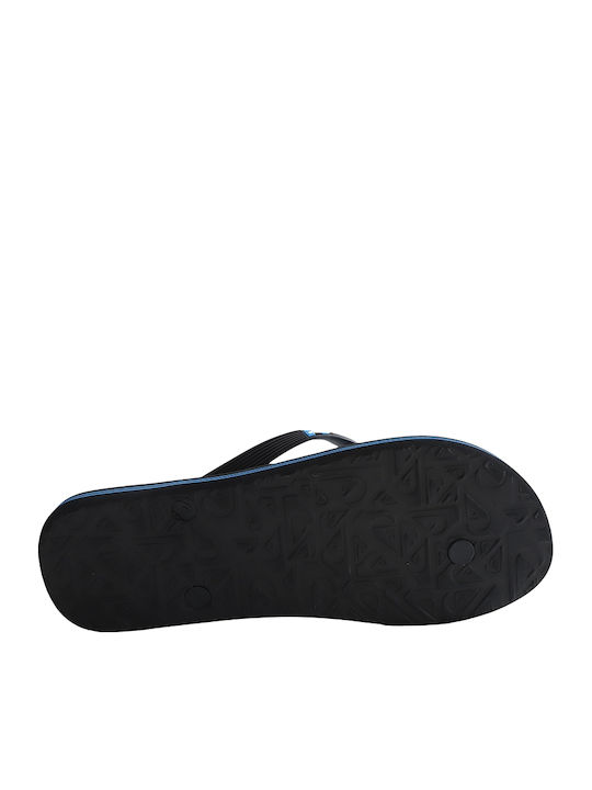 Molokai Wordblock Men's Flip Flops Black