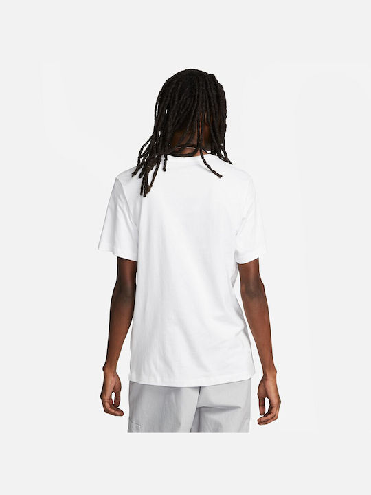 Nike Herren T-Shirt Kurzarm Weiß