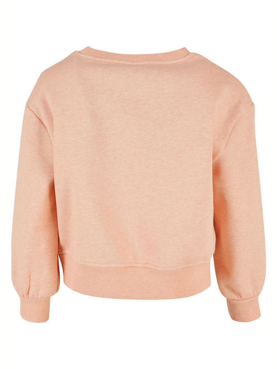 Urban Classics Kids Cropped Sweatshirt Pink